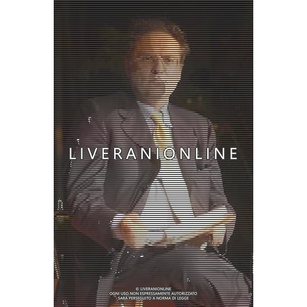 ROMA EX MATTATOIO 11-09-2003 FESTA DI LIBERAZIONE (Rifondazione Comunista) CONFRONTO FASSINO-BERTINOTTI NELLA FOTO: STEFANO FOLLI (Direttore Corriere della Sera)* FOTO ALDO LIVERANI