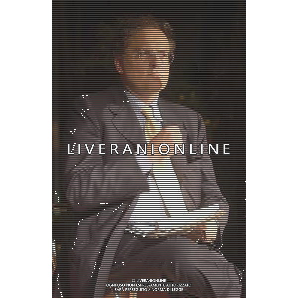 ROMA EX MATTATOIO 11-09-2003 FESTA DI LIBERAZIONE (Rifondazione Comunista) CONFRONTO FASSINO-BERTINOTTI NELLA FOTO: STEFANO FOLLI (Direttore Corriere della Sera)* FOTO ALDO LIVERANI