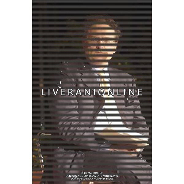 ROMA EX MATTATOIO 11-09-2003 FESTA DI LIBERAZIONE (Rifondazione Comunista) CONFRONTO FASSINO-BERTINOTTI NELLA FOTO: STEFANO FOLLI (Direttore Corriere della Sera)* FOTO ALDO LIVERANI