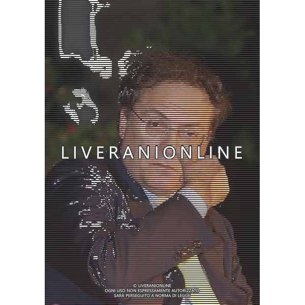 ROMA EX MATTATOIO 11-09-2003 FESTA DI LIBERAZIONE (Rifondazione Comunista) CONFRONTO FASSINO-BERTINOTTI NELLA FOTO: STEFANO FOLLI (Direttore Corriere della Sera)* FOTO ALDO LIVERANI