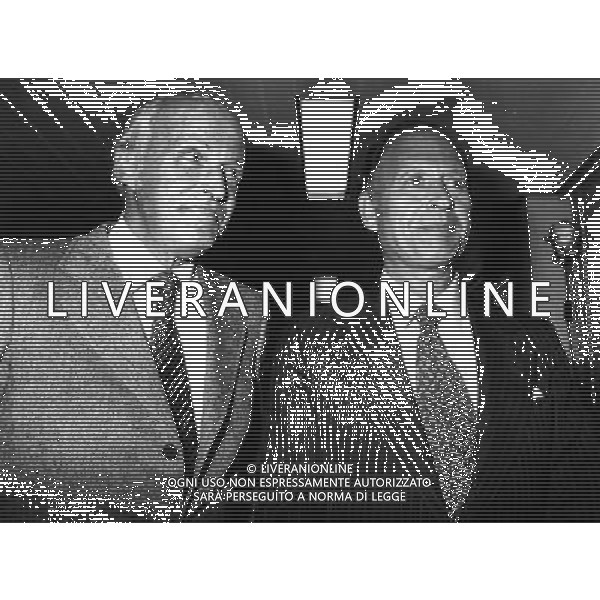 Leopoldo Pirelli (Industriale) con Gardner ph archivio giovanni liverani/ag. aldo liverani