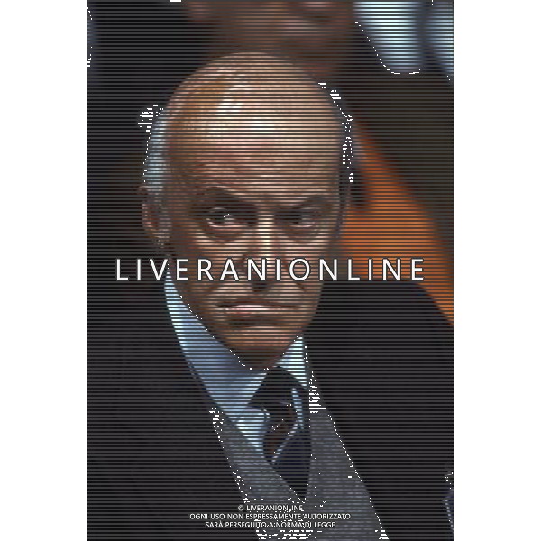 Leopoldo Pirelli (Industriale) nel 1984 ph archivio giovanni liverani/ag. aldo liverani