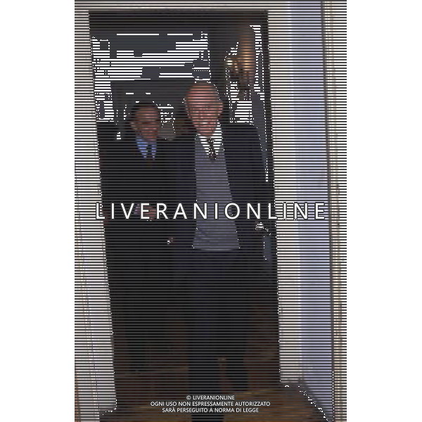 Leopoldo Pirelli (Industriale) con Bassetti ph archivio giovanni liverani/ag. aldo liverani