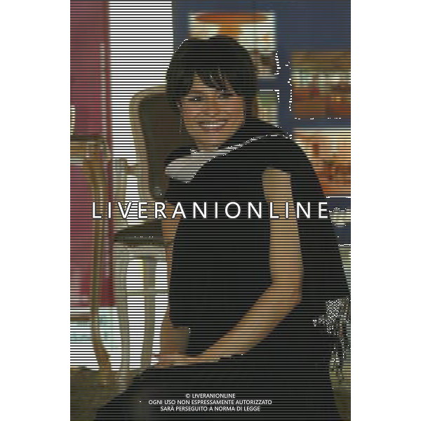 MILANO 24/1/2007 GRAN VISCONTI PALACE VIALE ISONZO PRESENTAZIONE DELOLO SPETTACOLO TEATRALE: -CABARET- NELLA FOTO MICHELLE HUNZIKER FOTO ROMANO/AG ALDO LIVERANI 