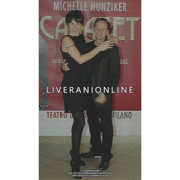 MILANO 24/1/2007 GRAN VISCONTI PALACE VIALE ISONZO PRESENTAZIONE DELOLO SPETTACOLO TEATRALE: -CABARET- NELLA FOTO MICHELLE HUNZIKER FOTO ROMANO/AG ALDO LIVERANI 