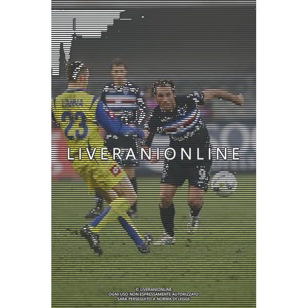VERONA 17/01/2007 SERIE A TIM CUP CHIEVO-SAMPDORIA NELLA FOTO:BAZZANI FABIO FOTO PAOLA GARBUIO/AG.ALDO LIVERANI