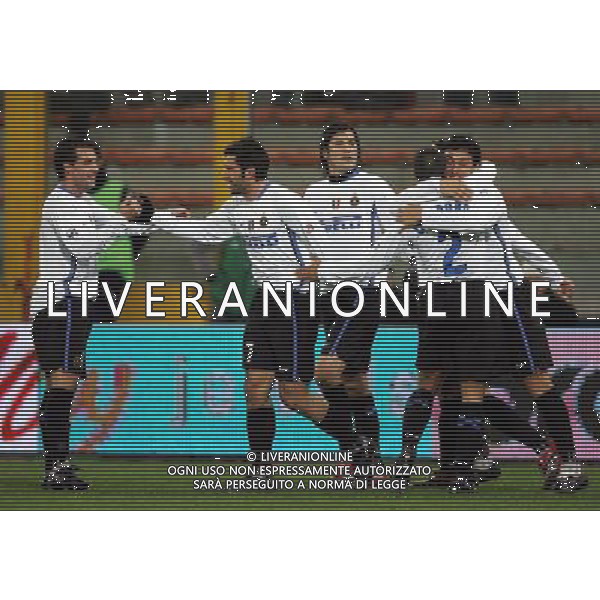 Genova 24/01-2007 coppa italia tim 2006/07 sampdoria-inter 3:0 nella foto esultanza inter ph marco luzzani/ag aldo liverani s.a.s.