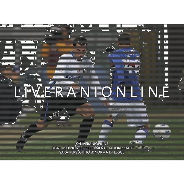 Genova 24/01-2007 coppa italia tim 2006/07 sampdoria-inter 3:0 nella foto gonzalez mariano e pieri ph marco luzzani/ag aldo liverani s.a.s.