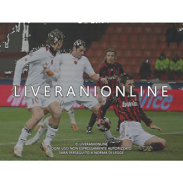 Milan - Roma Coppa Italia Tim Cup 25/01/2006 nella foto il gol di simone perrotta ph andry/ag. aldo liverani