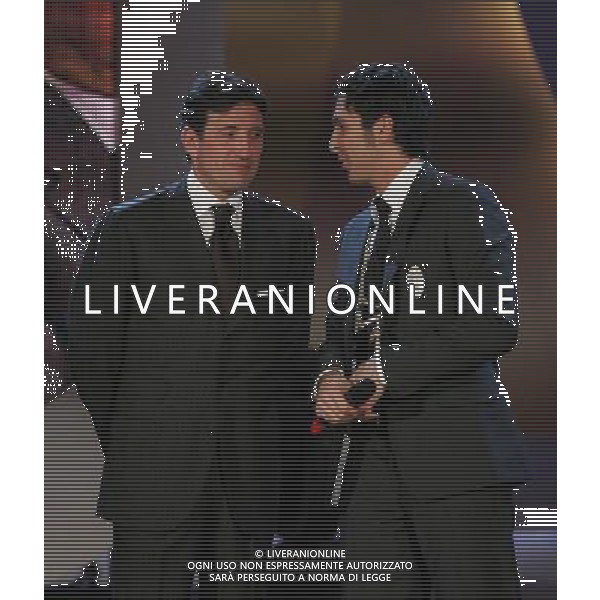 MILANO 29/01/2007 AUDITORIUM MILANO OSCAR DEL CALCIO AIC NELLA FOTO GIOVANNI GALLI-GIANLUIGI BUFFON FOTO LUZZANI MARCO-AGENZIA ALDO LIVERANI 