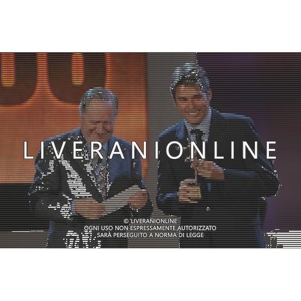 MILANO 29/01/2007 AUDITORIUM MILANO OSCAR DEL CALCIO AIC NELLA FOTO gussoni e rosetti FOTO LUZZANI MARCO-AGENZIA ALDO LIVERANI 