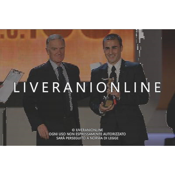 MILANO 29/01/2007 AUDITORIUM MILANO OSCAR DEL CALCIO AIC NELLA FOTO FABIO CANNAVARO -SERGIO CAMPANA FOTO LUZZANI MARCO-AGENZIA ALDO LIVERANI 