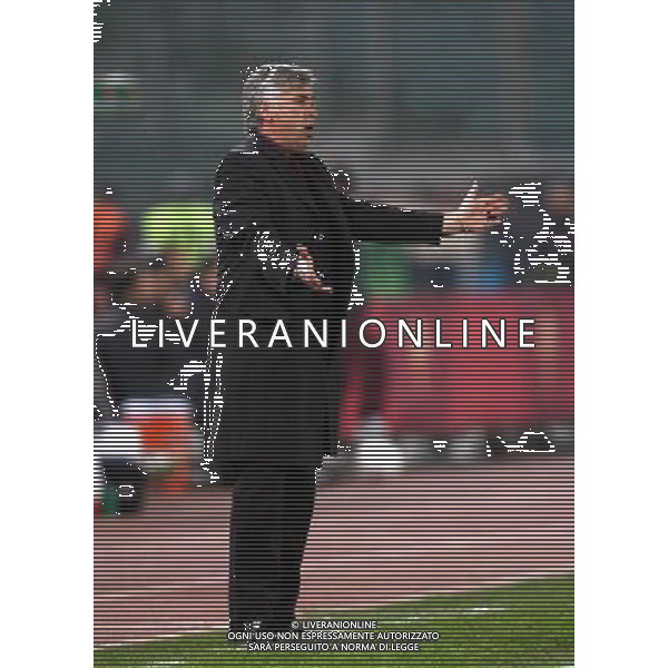 Roma - Milan 31 / 01 / 2007 - Coppa Italia TIM CUP Semifinale ritorno nella foto: carlo Ancelotti ph Corradetti / ag. Aldo Liverani