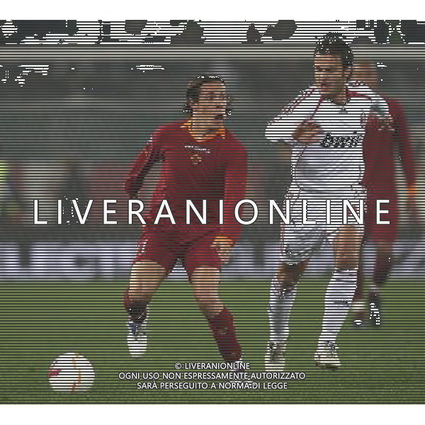 Roma - Milan (3-1) 31 / 01 / 2007 - TIM CUP Semifinale ritorno nella foto: Rodrigo TADDEI e Alberto GILARDINO ph Corradetti / ag. Aldo Liverani