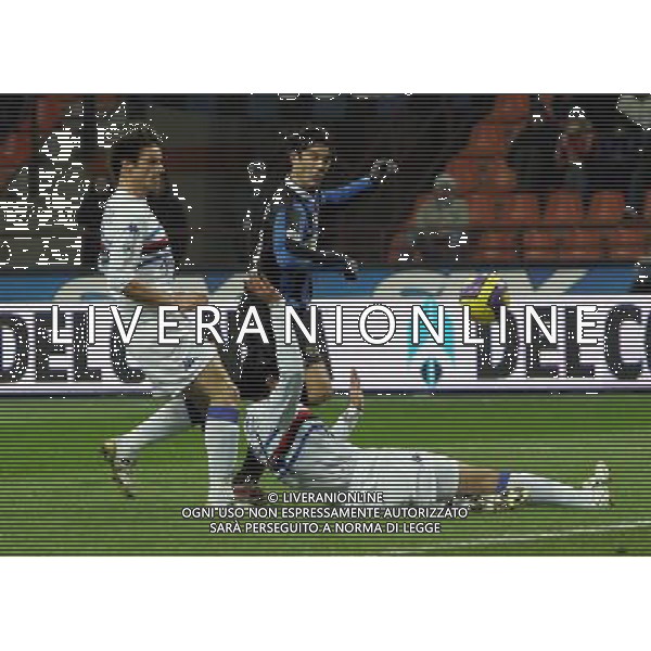Inter - sampdoria semifinale coppa italia tim cup 01/02/2007 nella foto occasione di santiago solari ph luzzani/ag. aldo liverani