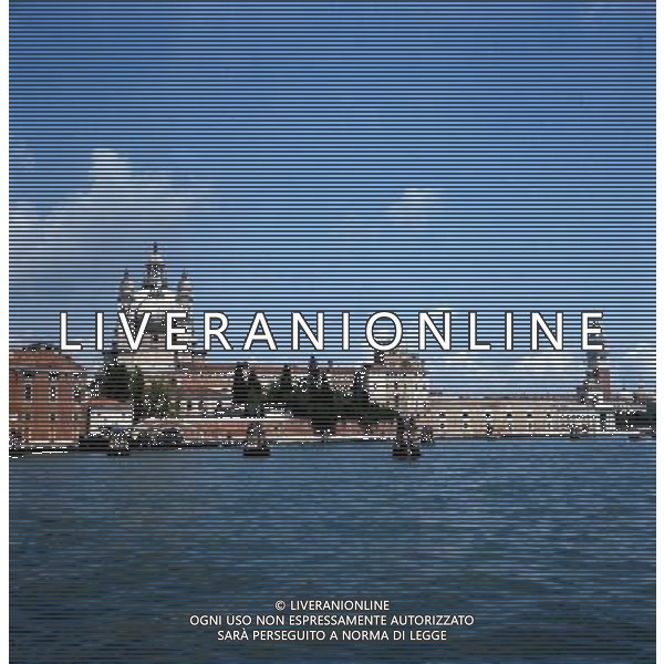 Venezia Citta\' - Isola di San Giorgio veduta del Campanile in Piazza San Marco ph archivio ag. aldo liverani