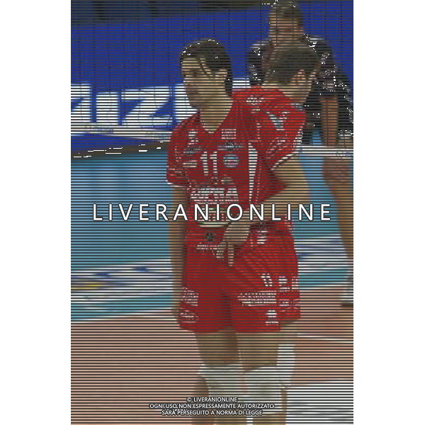 PADOVA 07/01/2007 VOLLEY ANTOVENETA PADOVA-COPRA BERNI PIACENZA NELLA FOTO:ZLATANOV HRISTO FOTO PAOLA GARBUIO/AG. ALDO LIVERANI