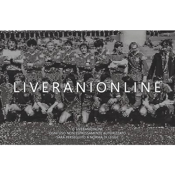 Steaua Bucarest - Dinamo Kiev SuperCoppa a Montecarlo 24/02/1987 Nella foto la formazione Steaua Bucarest vincitrice della Coppa Ph. Archivio Ag. Aldo Liverani 