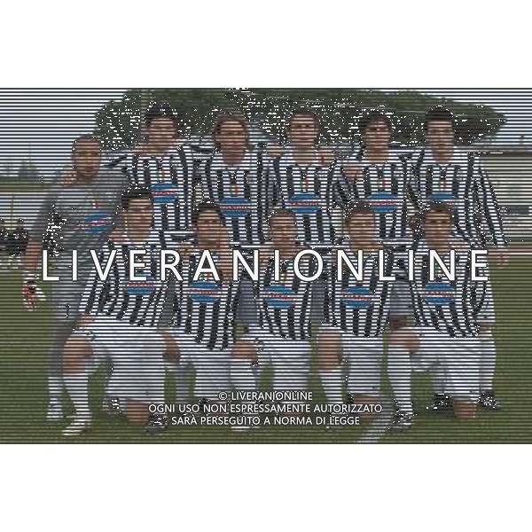 Juventus-Palermo 59¡Torneo Mondiale di Calcio Giovanile \'Coppa Carnevale\' di Viareggio - Quarrata(PT) - 08.02.2007 Nella Foto: formazione della Juventus Ph.Vitez/Agenzia Aldo Liverani