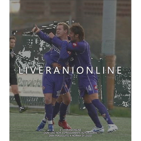 Fiorentina-Napoli 59¡Torneo Mondiale di Calcio Giovanile \'Coppa Carnevale\' di Viareggio S.Donato(PI) - 09.02.2007 Nella Foto: Lepiller(Fiorentina)esultanza Ph.Vitez/ag. aldo liverani