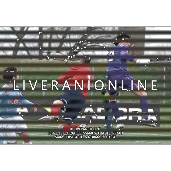 Fiorentina-Napoli 59¡Torneo Mondiale di Calcio Giovanile \'Coppa Carnevale\' di Viareggio S.Donato(PI) - 09.02.2007 Nella Foto: Di Carmine(Fiorentina)traversa Ph.Vitez/ag. aldo liverani