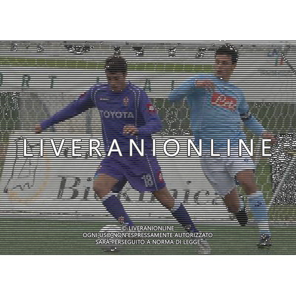 Fiorentina-Napoli 59¡Torneo Mondiale di Calcio Giovanile \'Coppa Carnevale\' di Viareggio S.Donato(PI) - 09.02.2007 Nella Foto: Gomes Ribeiro(Fiorentina)-Arini(Napoli) Ph.Vitez/ag. aldo liverani