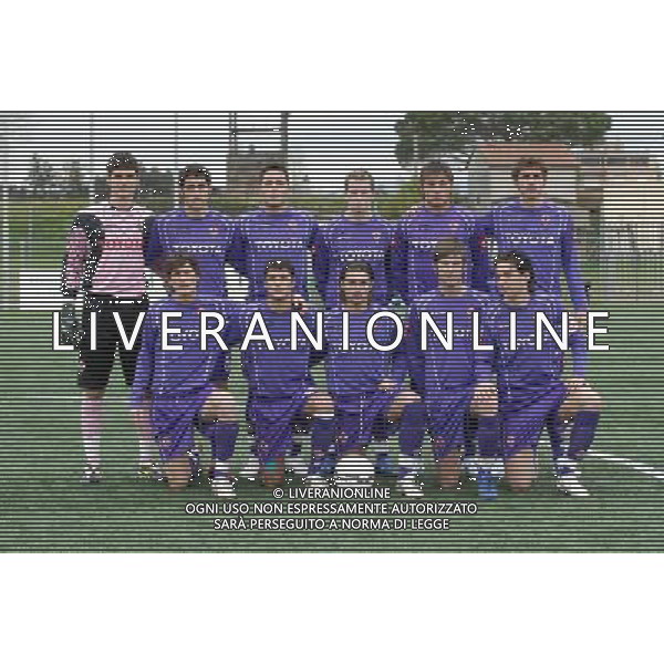 Fiorentina-Napoli 59¡Torneo Mondiale di Calcio Giovanile \'Coppa Carnevale\' di Viareggio S.Donato(PI) - 09.02.2007 Nella Foto: la formazione della Fiorentina Ph.Vitez/ag. aldo liverani