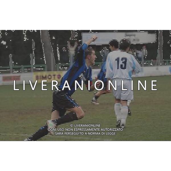 59¡Torneo Mondiale di Calcio Giovanile \'Coppa Carnevale\' di Viareggio - Rosignano Solvay(LI) - 12.02.2007 Inter - San Marino Nella Foto:Ph.Vitez/Bonucci Leonardo(Inter)esultanza