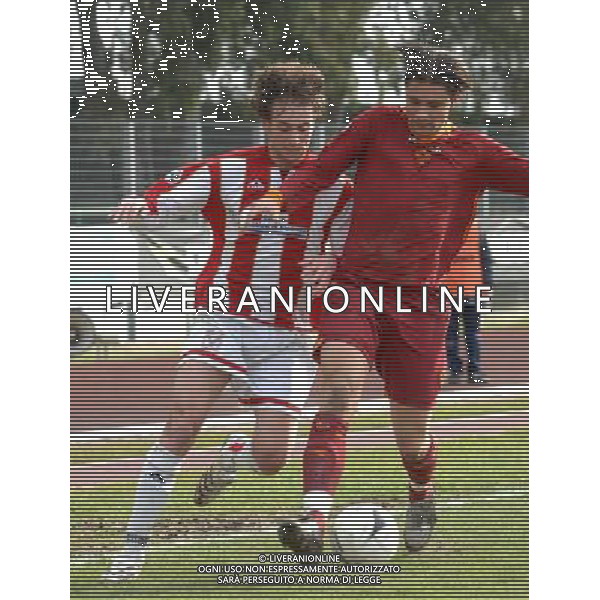 59¡Torneo Mondiale di Calcio Giovanile \'Coppa Carnevale\' di Viareggio - San Giuliano Terme(PI) - 14.02.2007 Vicenza - Roma Nella Foto: Dal Bosco Nicola(Vicenza)-Ianniciello Alessandro(Roma) Ph.Vitez / Ag. Aldo Liverani