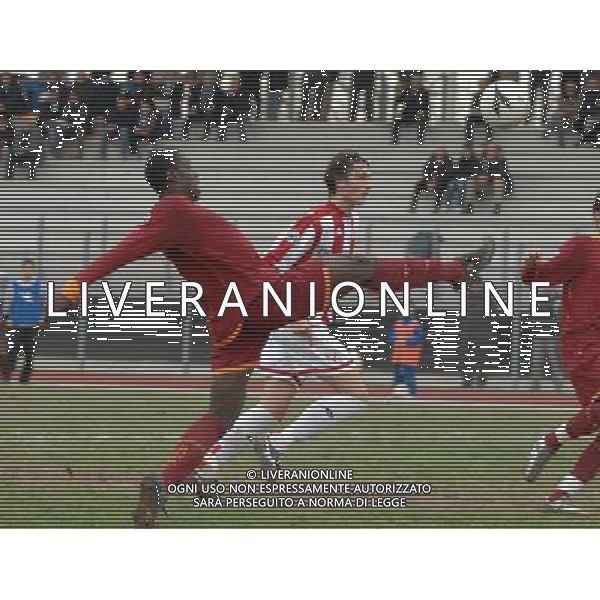 59¡Torneo Mondiale di Calcio Giovanile \'Coppa Carnevale\' di Viareggio - San Giuliano Terme(PI) - 14.02.2007 Vicenza - Roma Nella Foto: Okaka Stefano(Roma) azione da gol Ph.Vitez / Ag. Aldo Liverani