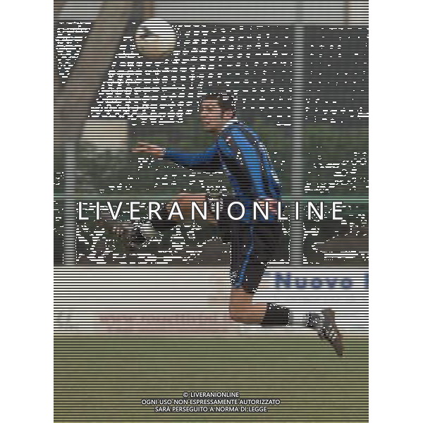 Inter - San Marino 59¡Torneo Mondiale di Calcio Giovanile \'Coppa Carnevale\' di Viareggio - Rosignano Solvay(LI) - 12.02.2007 Nella Foto: Figliomeni Giuseppe(Inter) Ph.Vitez/Ag. Aldo Liverani