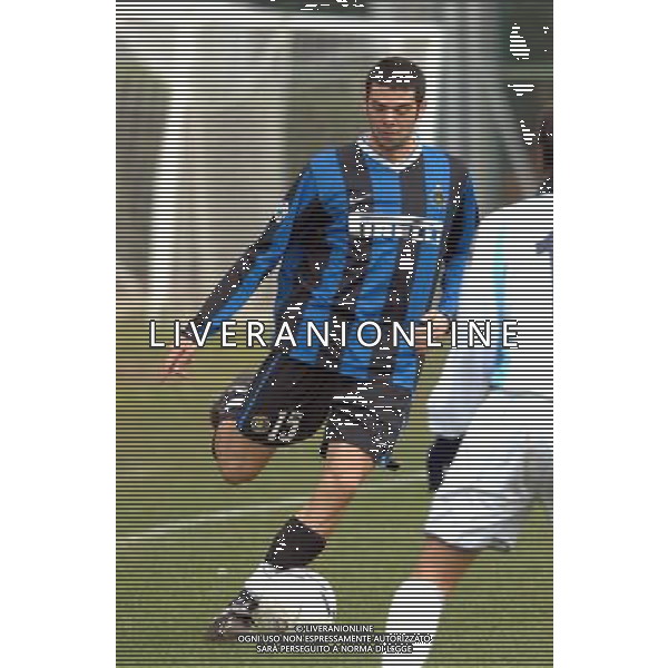 Inter - San Marino 59¡Torneo Mondiale di Calcio Giovanile \'Coppa Carnevale\' di Viareggio - Rosignano Solvay(LI) - 12.02.2007 Nella Foto: Figliomeni Giuseppe(Inter) Ph.Vitez/Ag. Aldo Liverani