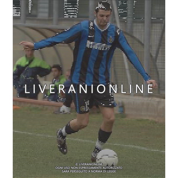 Inter - San Marino 59¡Torneo Mondiale di Calcio Giovanile \'Coppa Carnevale\' di Viareggio - Rosignano Solvay(LI) - 12.02.2007 Nella Foto: Figliomeni Giuseppe(Inter) Ph.Vitez/Ag. Aldo Liverani