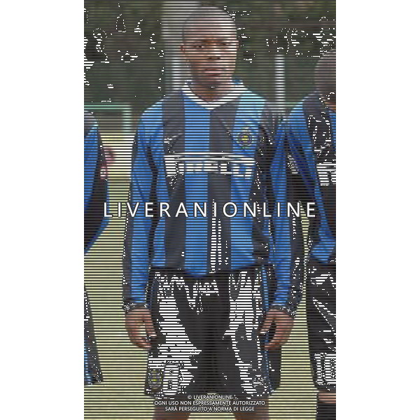 Inter - San Marino 59¡Torneo Mondiale di Calcio Giovanile \'Coppa Carnevale\' di Viareggio - Rosignano Solvay(LI) - 12.02.2007 Nella Foto: Maa Boumsong Daniel(Inter) Ph.Vitez/Ag. Aldo Liverani