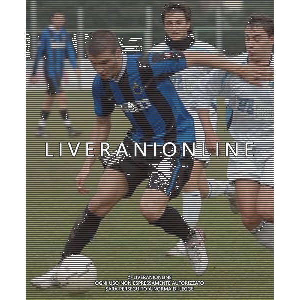 Inter - San Marino 59¡Torneo Mondiale di Calcio Giovanile \'Coppa Carnevale\' di Viareggio - Rosignano Solvay(LI) - 12.02.2007 Nella Foto: Ribas Barbayo Sebastian(Inter) Ph.Vitez/Ag. Aldo Liverani