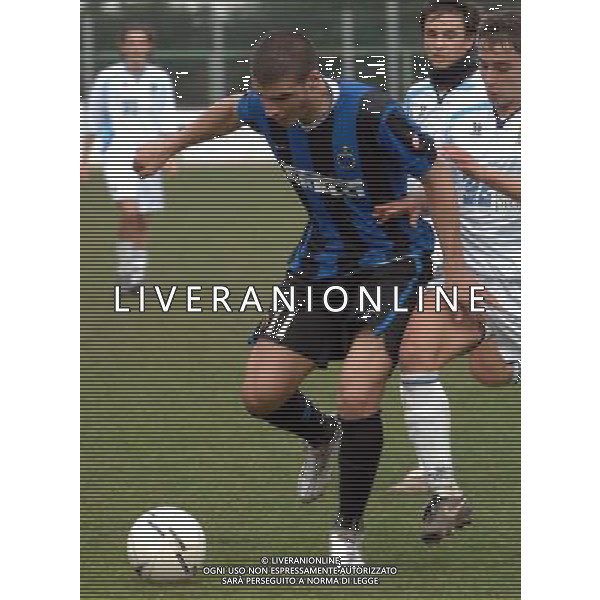 Inter - San Marino 59¡Torneo Mondiale di Calcio Giovanile \'Coppa Carnevale\' di Viareggio - Rosignano Solvay(LI) - 12.02.2007 Nella Foto: Ribas Barbayo Sebastian(Inter) Ph.Vitez/Ag. Aldo Liverani