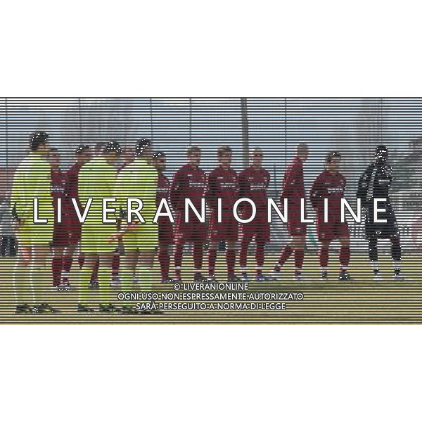 59¡Torneo Mondiale di Calcio Giovanile \'Coppa Carnevale\' di Viareggio - Gubbio(PG) - 07.02.2007 Torino - OFK Belgrado(Serbia) Nella Foto: Torino un minuto di raccoglimento Ph.Vitez/Ag Aldo Liverani s.a.s.