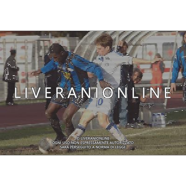 59¡Torneo Mondiale di Calcio Giovanile \'Coppa Carnevale\' di Viareggio - San Giuliano Terme(PI) - 15.02.2007 Atalanta - Empoli Nella Foto: Cisse Karamoko(Atalanta)-Musacci Gianluca(Empoli) Ph.Vitez/aldo liverani s.a.s.