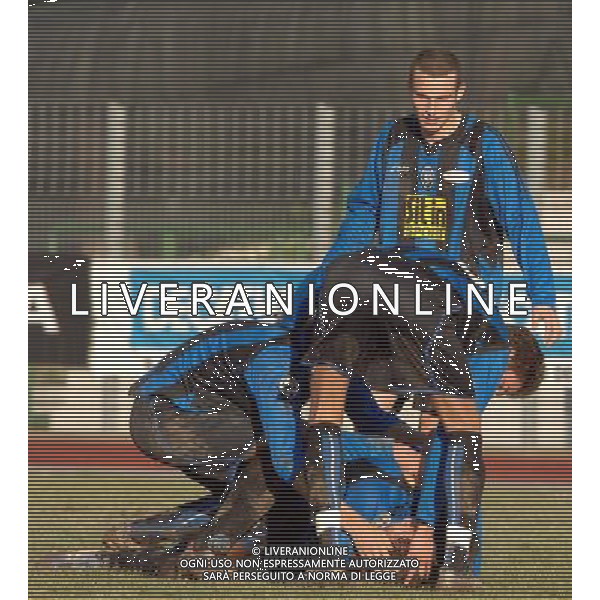 59¡Torneo Mondiale di Calcio Giovanile \'Coppa Carnevale\' di Viareggio - San Giuliano Terme(PI) - 15.02.2007 Atalanta - Empoli Nella Foto: Esultanza Atalanta Ph.Vitez/aldo liverani s.a.s.