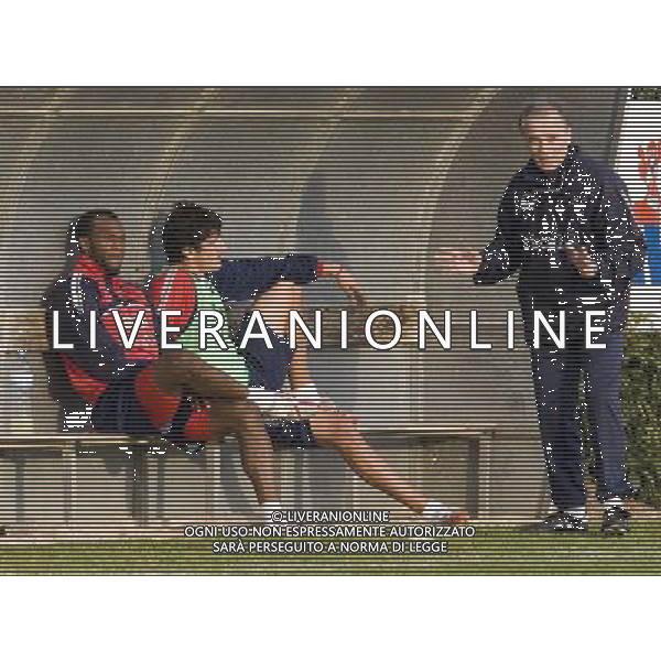 assemini 2007 centro sportivo ercole cellino allenamento cagliari calcio nella FOTO DAVID SUAZO GABRIEL PENALBA FRANCO COLOMBA FOTO LOCCI-ALDO LIVERANI