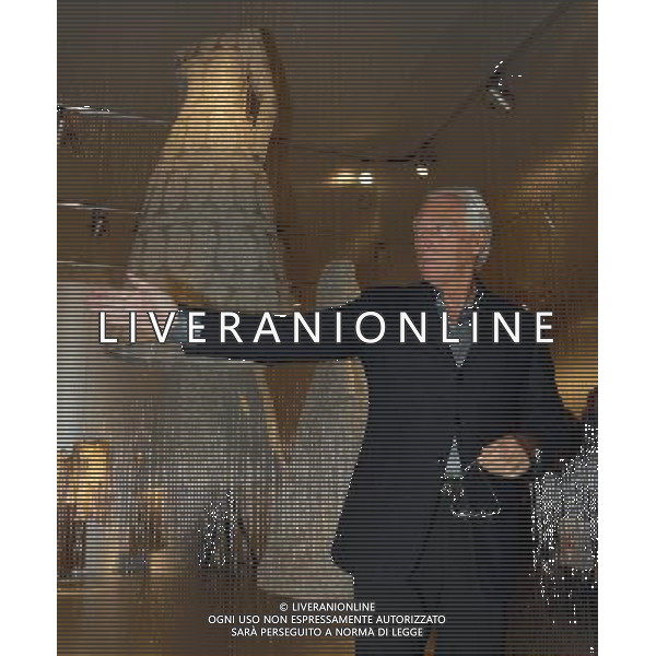 MILANO 19/2/2007 TRIENNALE MOSTRA DEI TRENTA ANNI DI ATTIVITA\' DI GIORGIO ARMANI NELLA FOTO GIORGIO ARMANI FOTO ROMANO/AG ALDO LIVERANI