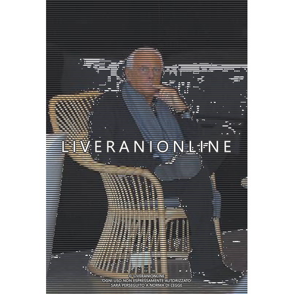 MILANO 19/2/2007 TRIENNALE MOSTRA DEI TRENTA ANNI DI ATTIVITA\' DI GIORGIO ARMANI NELLA FOTO GIORGIO ARMANI FOTO ROMANO/AG ALDO LIVERANI