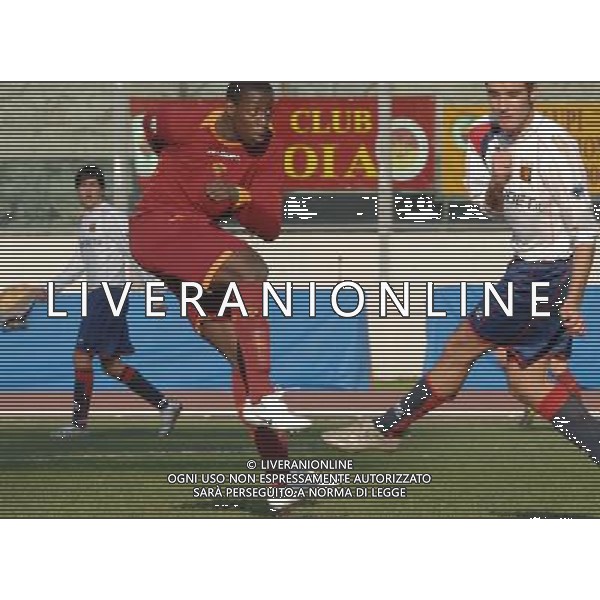 Roma - Genoa finale 59¡ Torneo \'Coppa Carnevale\' di Viareggio 19.02.2007 - Viareggio Nella Foto: Okaka Stefano(Roma)gol Ph.Vitez/Ag. Aldo Liverani