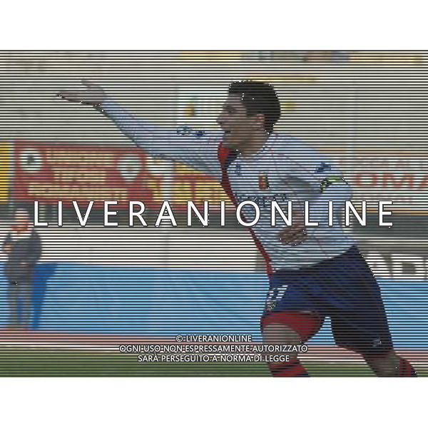 Roma - Genoa finale 59¡ Torneo \'Coppa Carnevale\' di Viareggio 19.02.2007 - Viareggio Nella Foto: Siligato Matteo(Genoa)esultanza dopo gol Ph.Vitez/Ag. Aldo Liverani