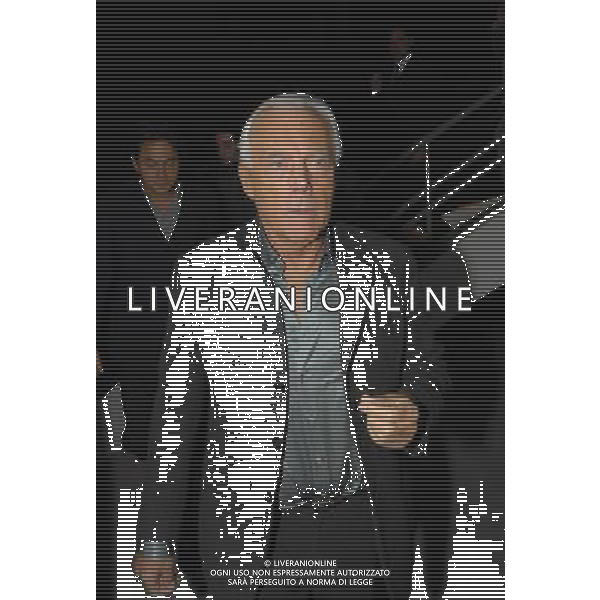 MILANO 19/2/2007 TRIENNALE MOSTRA DEI TRENTA ANNI DI ATTIVITA\' DI GIORGIO ARMANI NELLA FOTO GIORGIO ARMANI FOTO ROMANO/AG ALDO LIVERANI