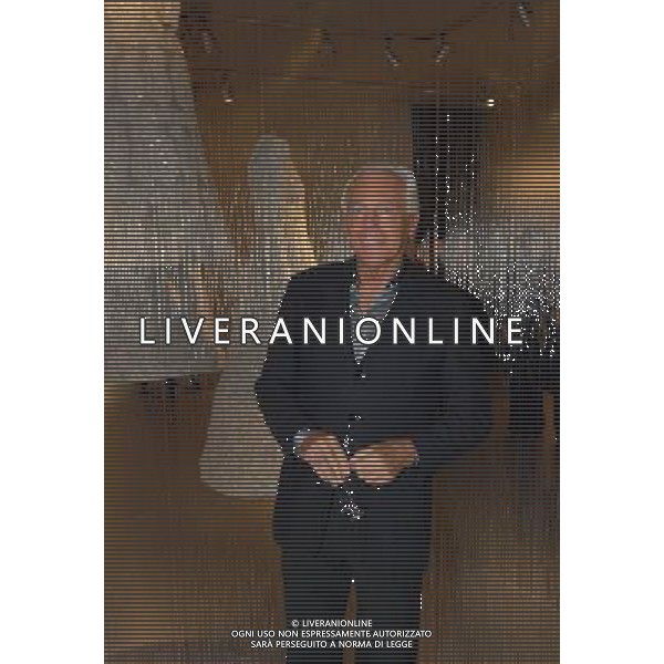 MILANO 19/2/2007 TRIENNALE MOSTRA DEI TRENTA ANNI DI ATTIVITA\' DI GIORGIO ARMANI NELLA FOTO GIORGIO ARMANI FOTO ROMANO/AG ALDO LIVERANI