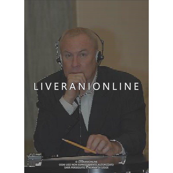 MILANO 19/2/2007 TRIENNALE MOSTRA DEI TRENTA ANNI DI ATTIVITA\' DI GIORGIO ARMANI NELLA FOTO ROBERT WILSON CURATORE DELL\' ALLESTIMENTO DELLA MOSTRA FOTO ROMANO/AG ALDO LIVERANI