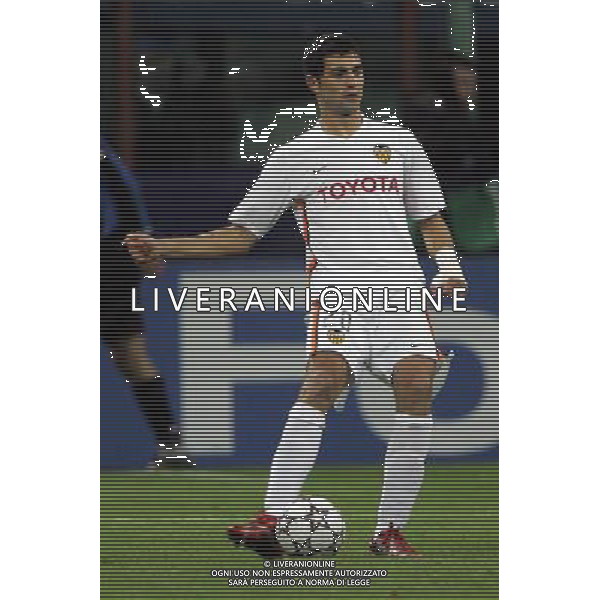 Milano 21/02/2007 Champions League 2006/07 inter-valencia 2:2 nella foto albiol raul ph marco luzzani/ag aldo liverani s.a.s.