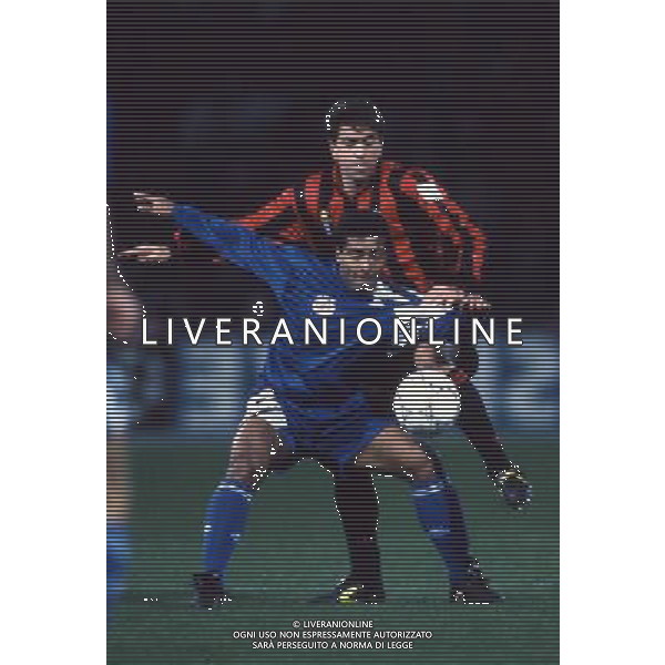 nella foto ROMARIO con costacurta 1992 ph archivio giovanni liverani/ag aldo liverani s.a.s.