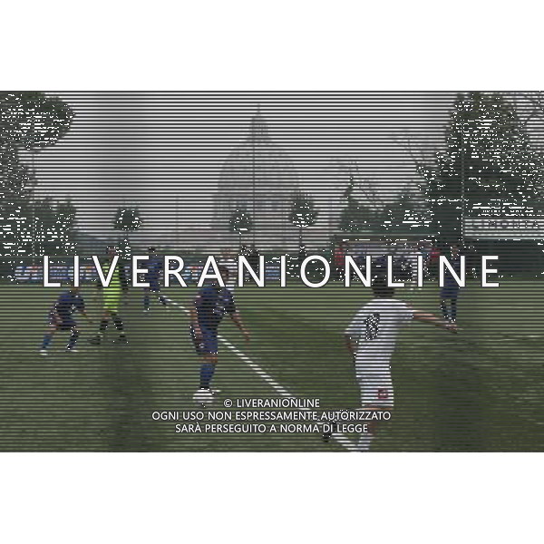 Roma, Oratorio S.Pietro 24 02 2007 Clericus Cup primo campionato di calcio per preti e seminaristi provenienti da tutto il mondo. Partita di inizio torneo il collegio \'Mater Ecclesiae\' (in maglia blu) e \'Gregoriana\' (in maglia bianca) Ph Flavio Ianniello